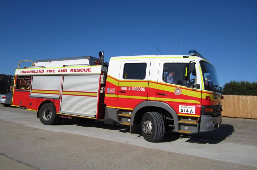 Queensland Fire truck - Brisbane