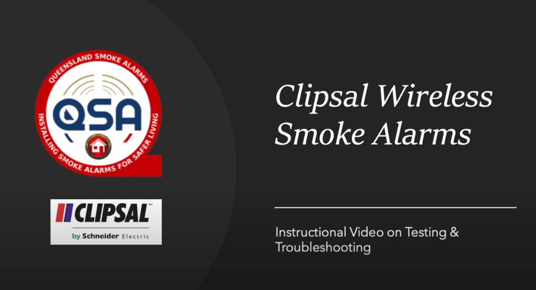 Clipsal Wireless Smoke Alarm
